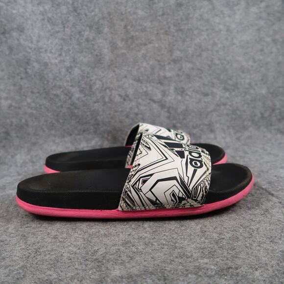 Adidas Shoes Big Kids 6 Sandals Slides Casual Comfort Active Slip On Adilette - Picture 1 of 11